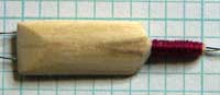 Miniature cricket bat number 4