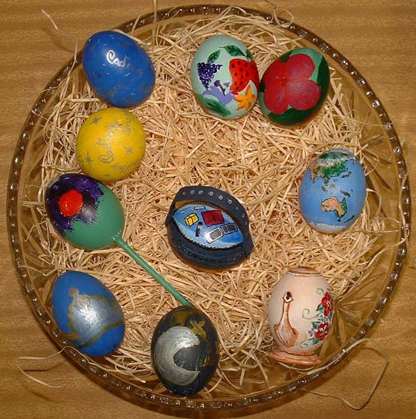 Painted Eggs 2005