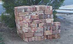 bricks for garden pathing