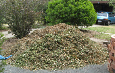 A load of mulch