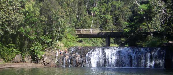 Milan Falls in far north Queensland, Australia