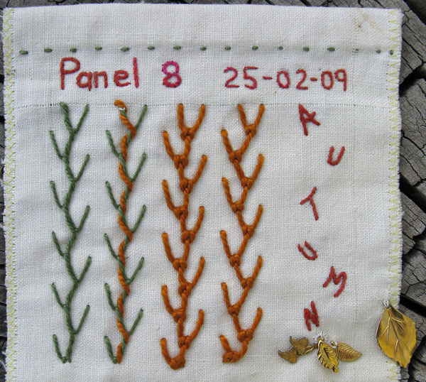 Feather Stitch variations