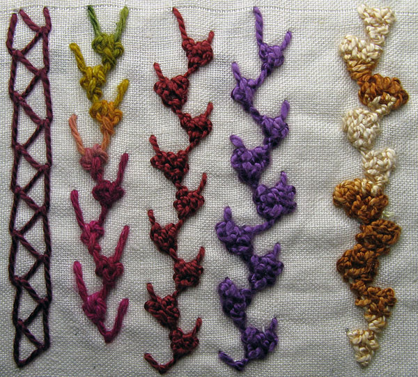More Feather Stitches