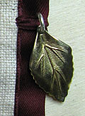 A leaf tag for autumn