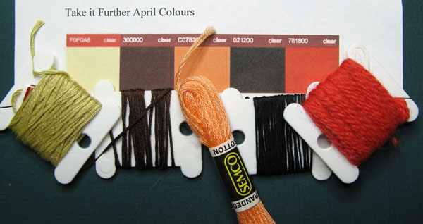 take it further April Colours