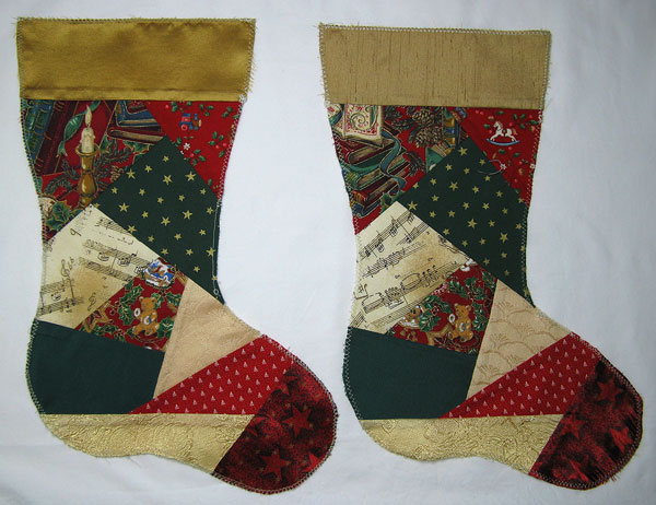 Twin Christmas Stockings
