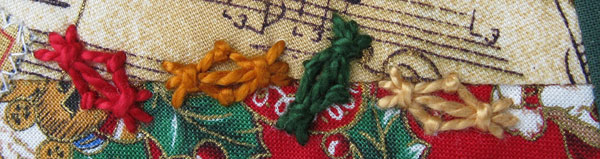 Christmas Candy on stocking